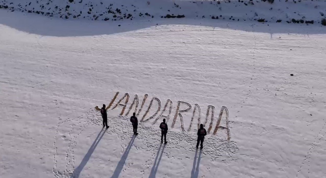 Jandarmadan yaban hayatına merhametli dokunuş
