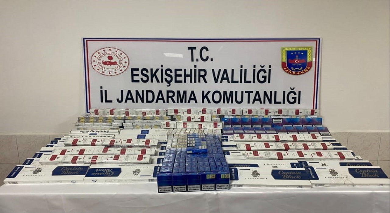 Kaçak sigara sattığı belirlenen şüpheli yakalandı