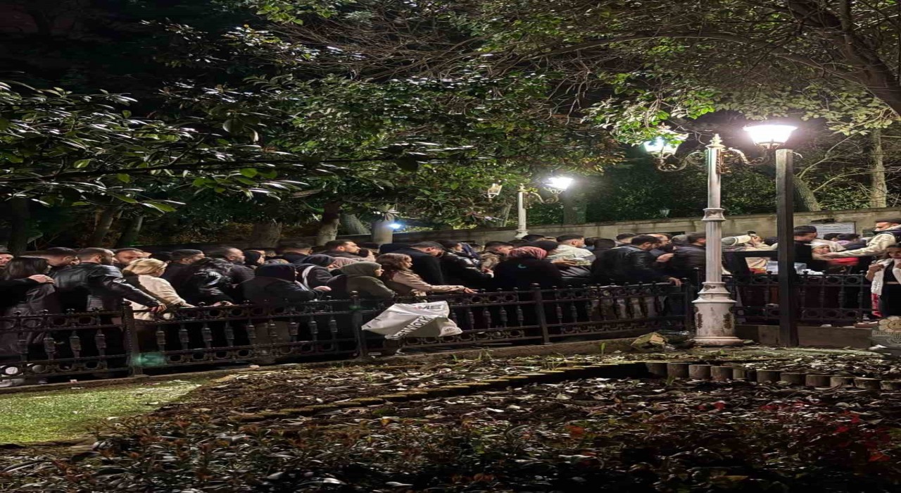Kadir Gecesinde Yuşa Tepesine ziyaretçi akını