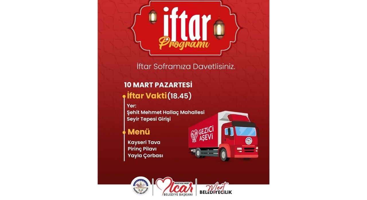 Kadirli Belediyesi, Gezici Aşevi ile İftar Sofrası Kuruyor