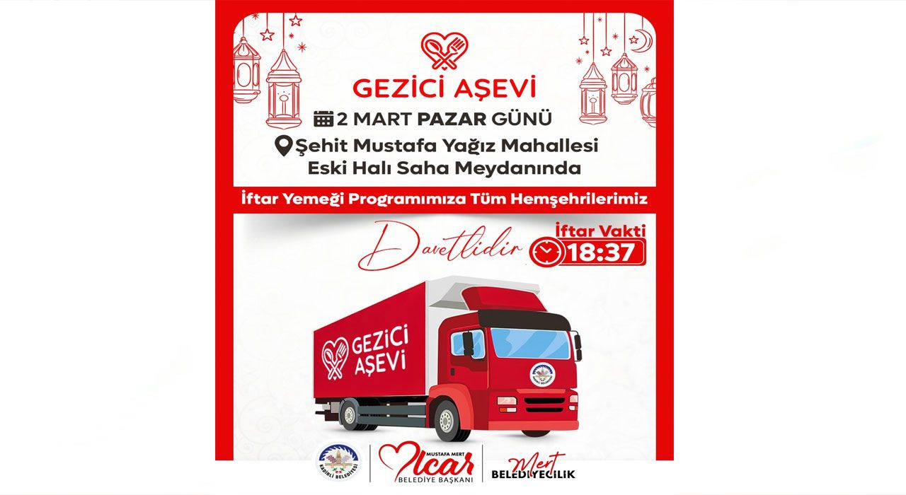 Kadirli Belediyesi’nden Ramazan’a Özel İftar Sofrası