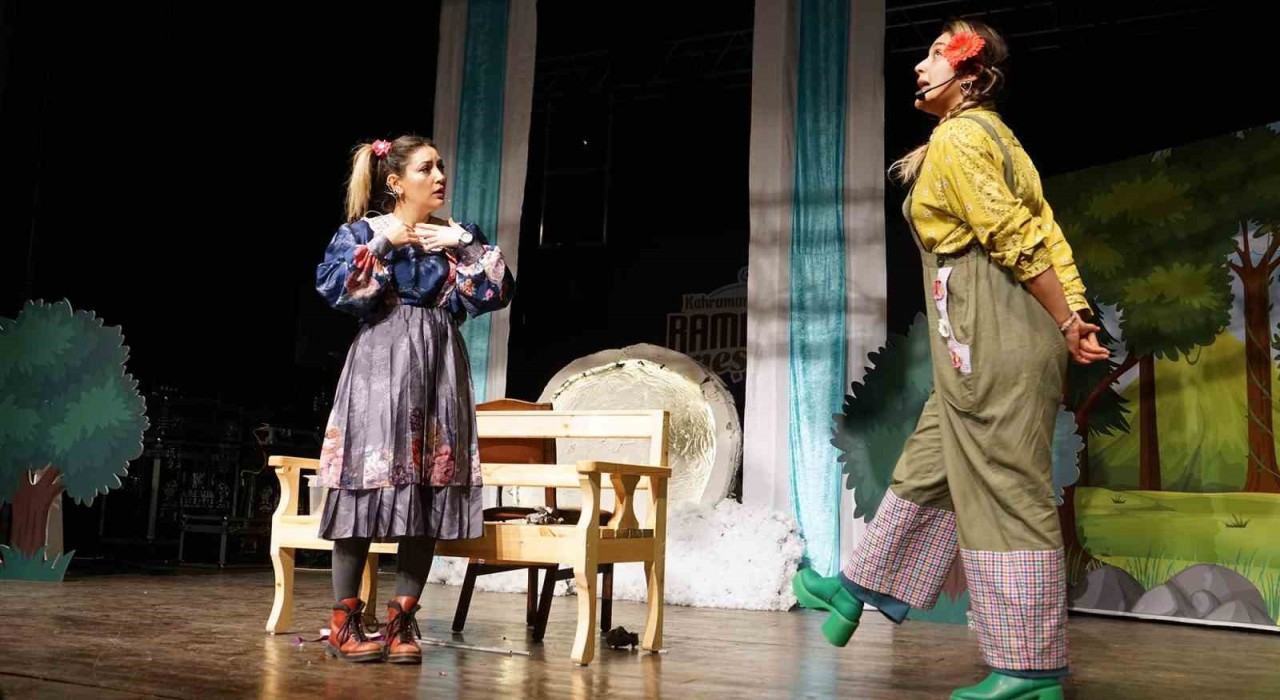 Kahramanmaraşta çocuklar, Ramazan ayını sanat ve eğlenceyle geçiriyor