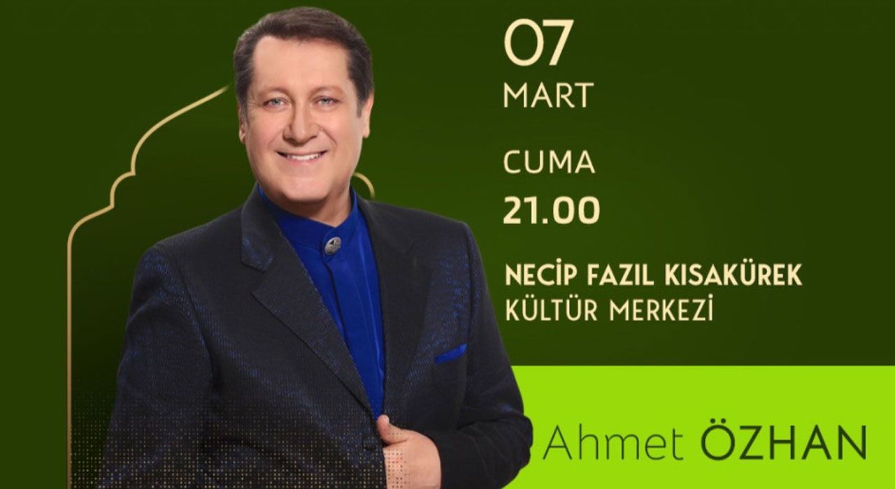 Kahramanmaraş’ta Ramazan Coşkusu Ahmet Özhan Konseriyle Devam Ediyor