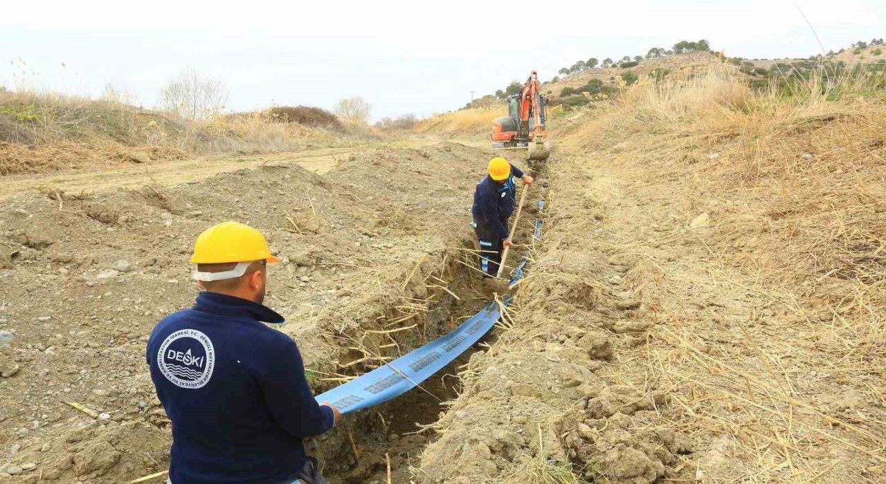 Kaklıkta asbest borular tarihe karışıyor