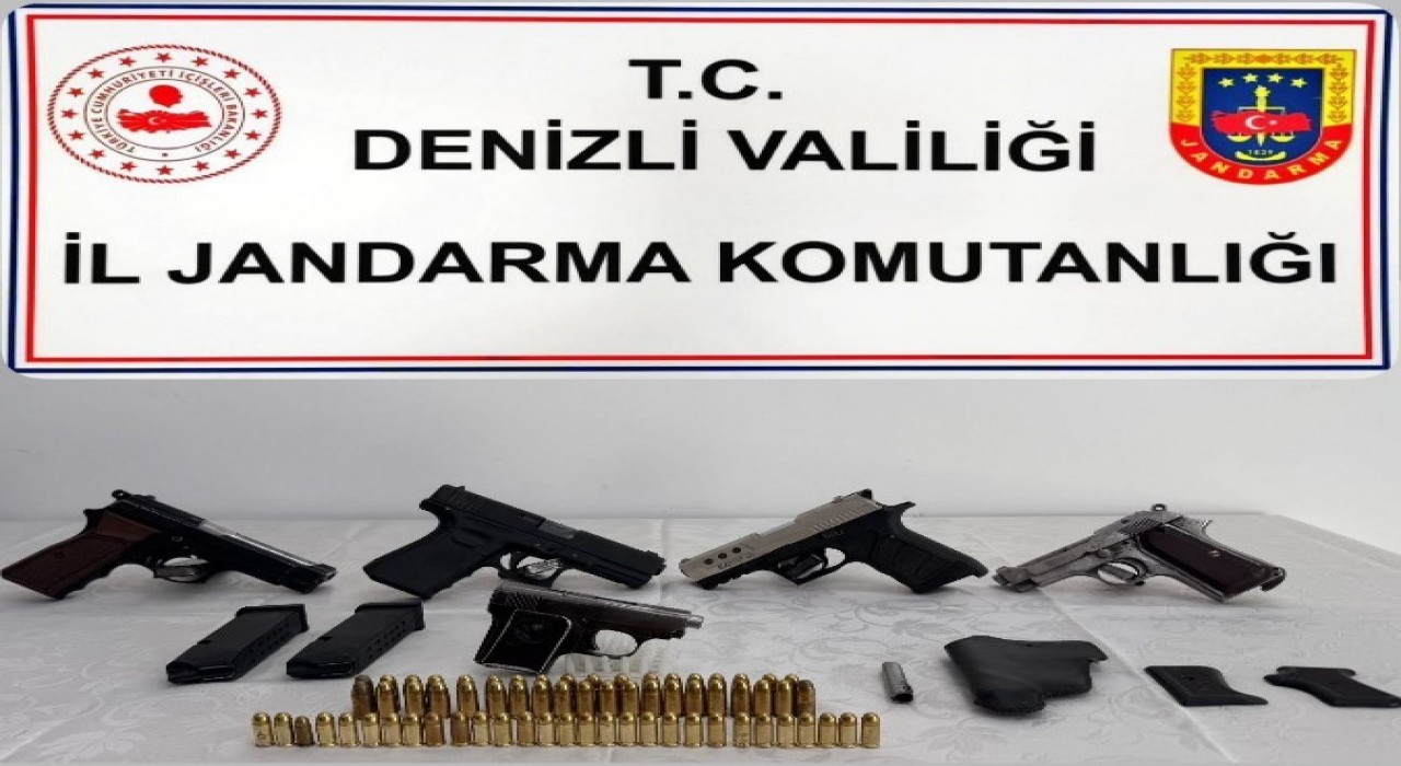 Kalede kaçak silah operasyonu
