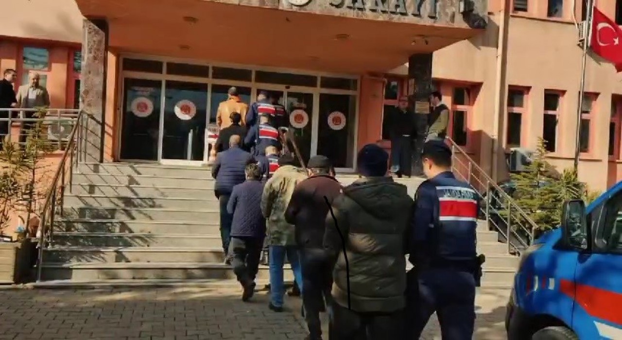 Karabükte kaçak kazı operasyonu: 7 tutuklama