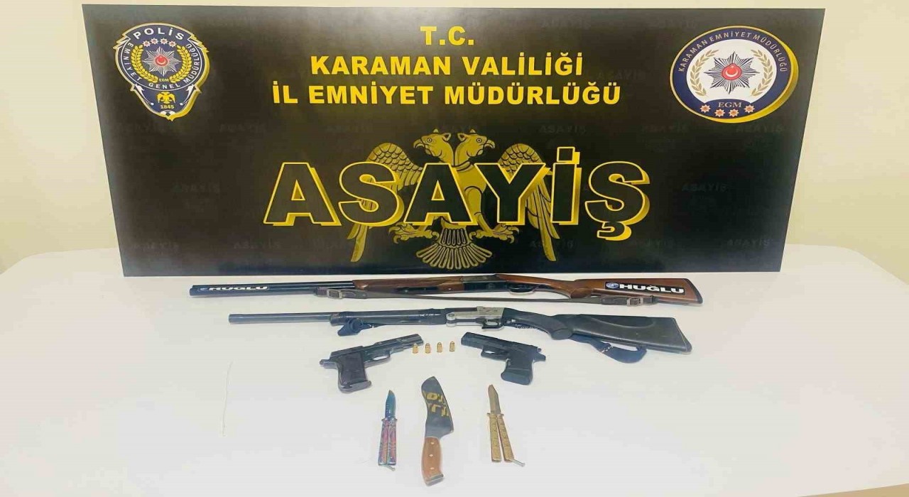 Karamanda aranan 10 kişiden 6sı tutuklandı