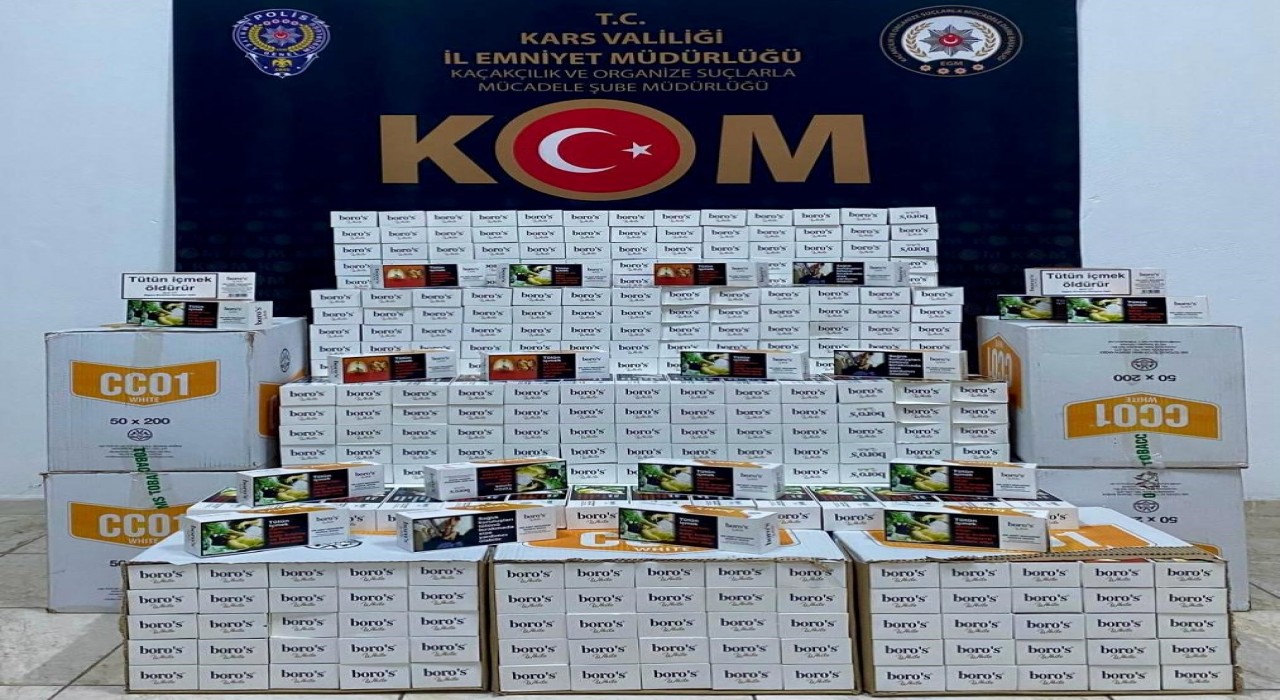 Kars ve Kağızmanda kaçakçılara operasyon