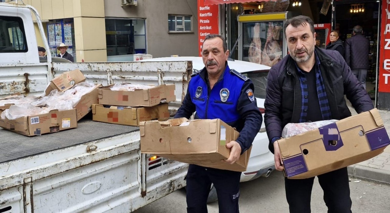 Kasaplara şok denetim: Çok miktarda tarihi geçmiş ürüne el konuldu
