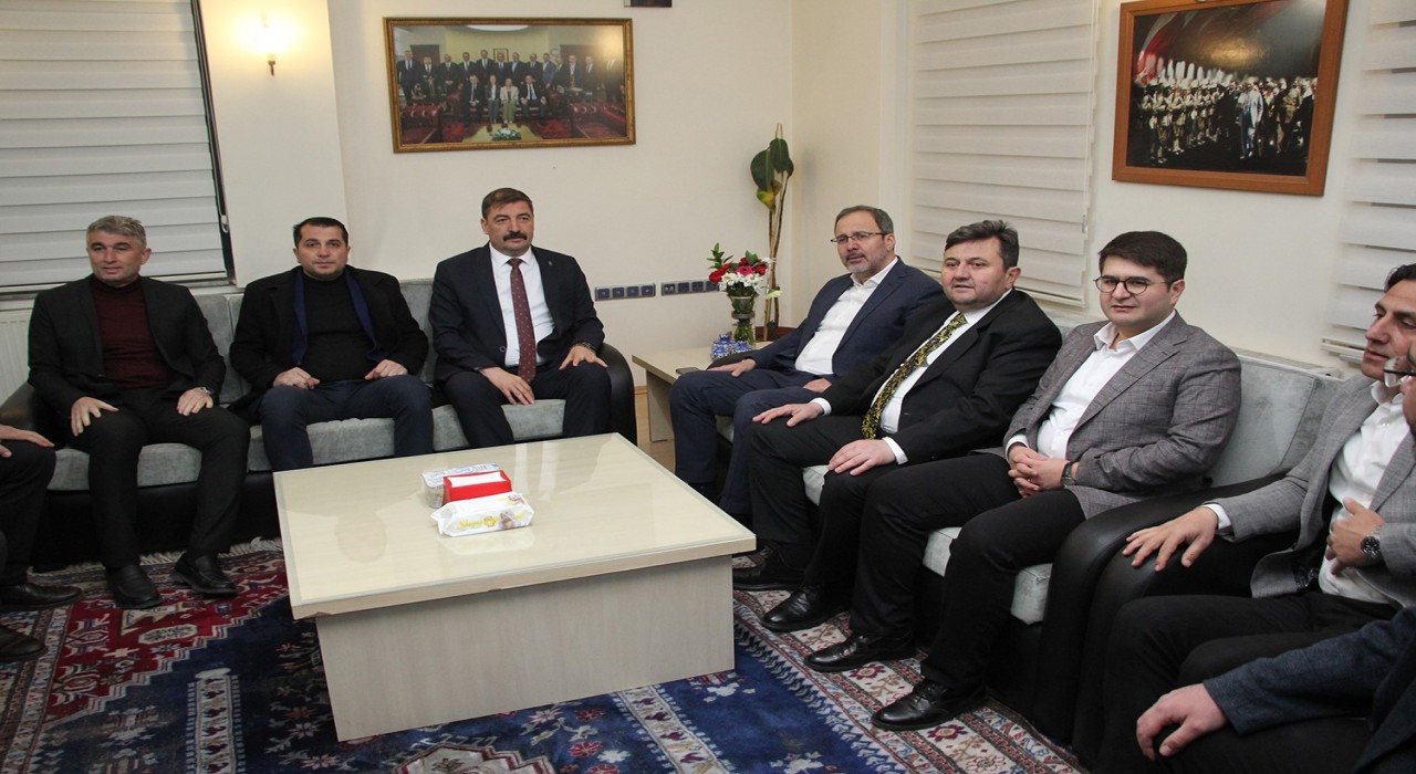 Kasapoğlundan Başkan Dönmeze ziyaret