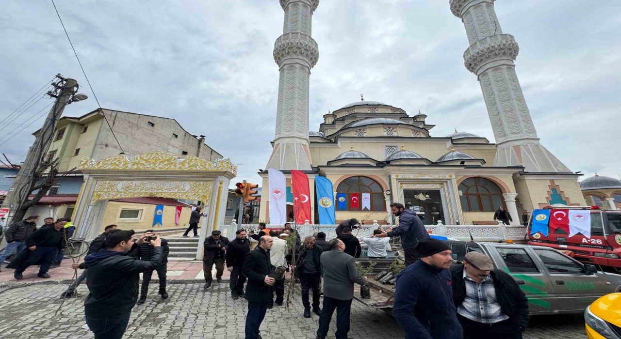 Kastamonuda vatandaşlara fidan dağıtıldı