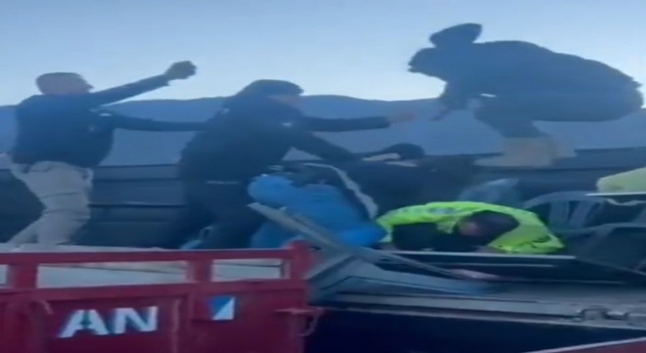 Kavgayı ayıran polise saldıran şüpheli gözaltına alındı