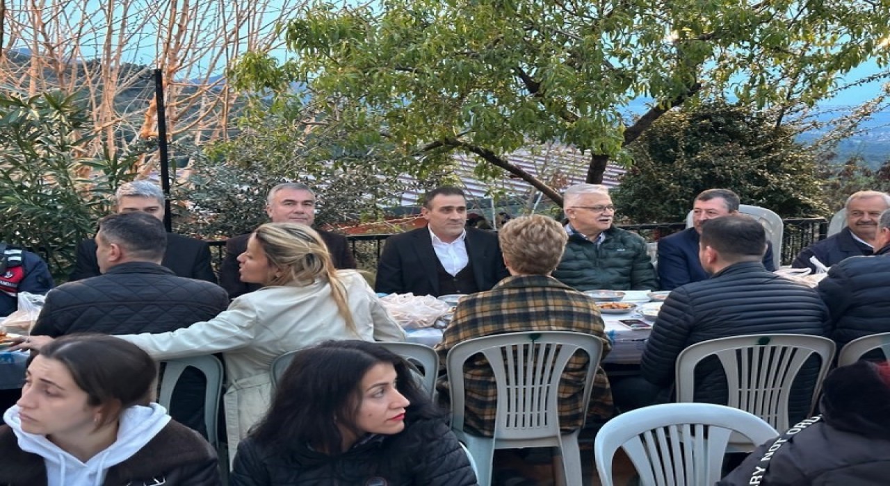 Kaymakam İlyas Memiş, iftar yemeğine katıldı
