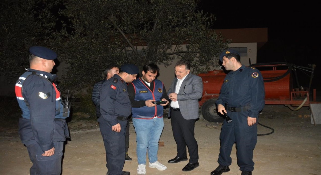 Kaymakam Odabaştan düzensiz göç ve göçmen kaçakçılığı denetimi