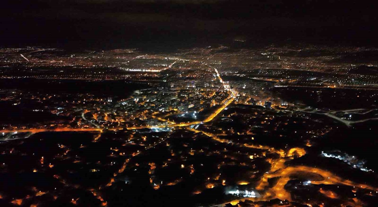 Kayserinin ışıkları göz kamaştırıyor