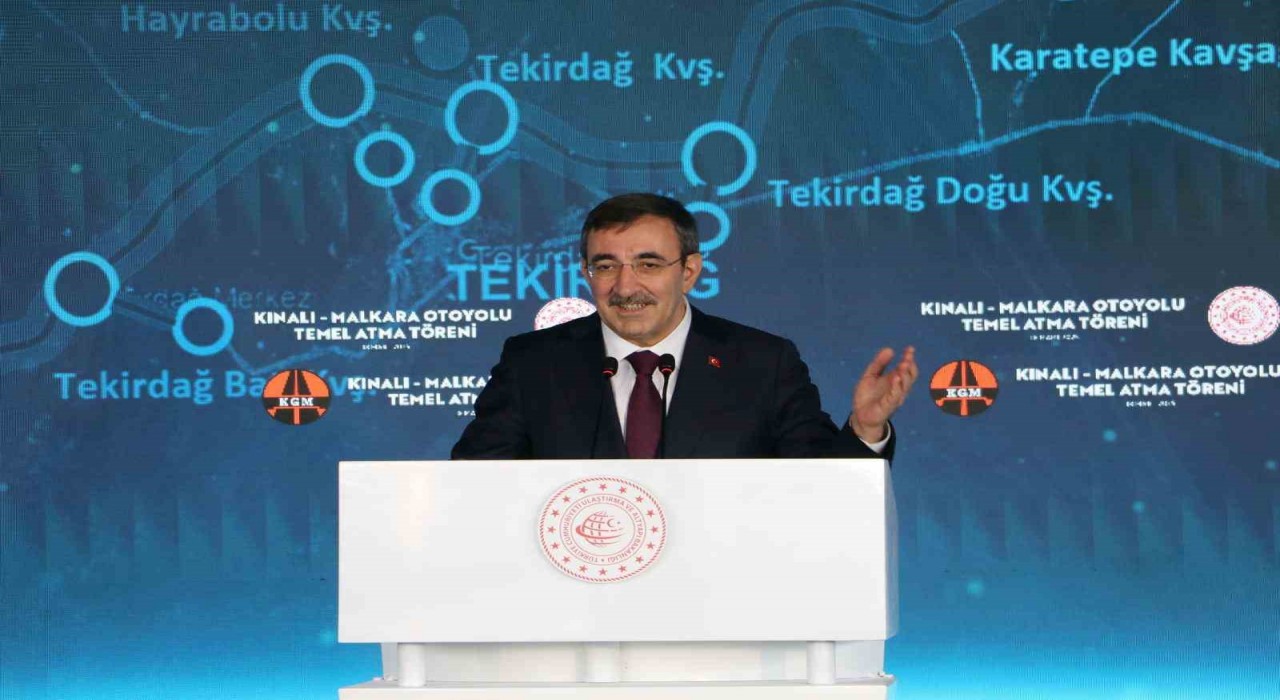 Kınalı-Malkara Otoyolunun temeli atıldı