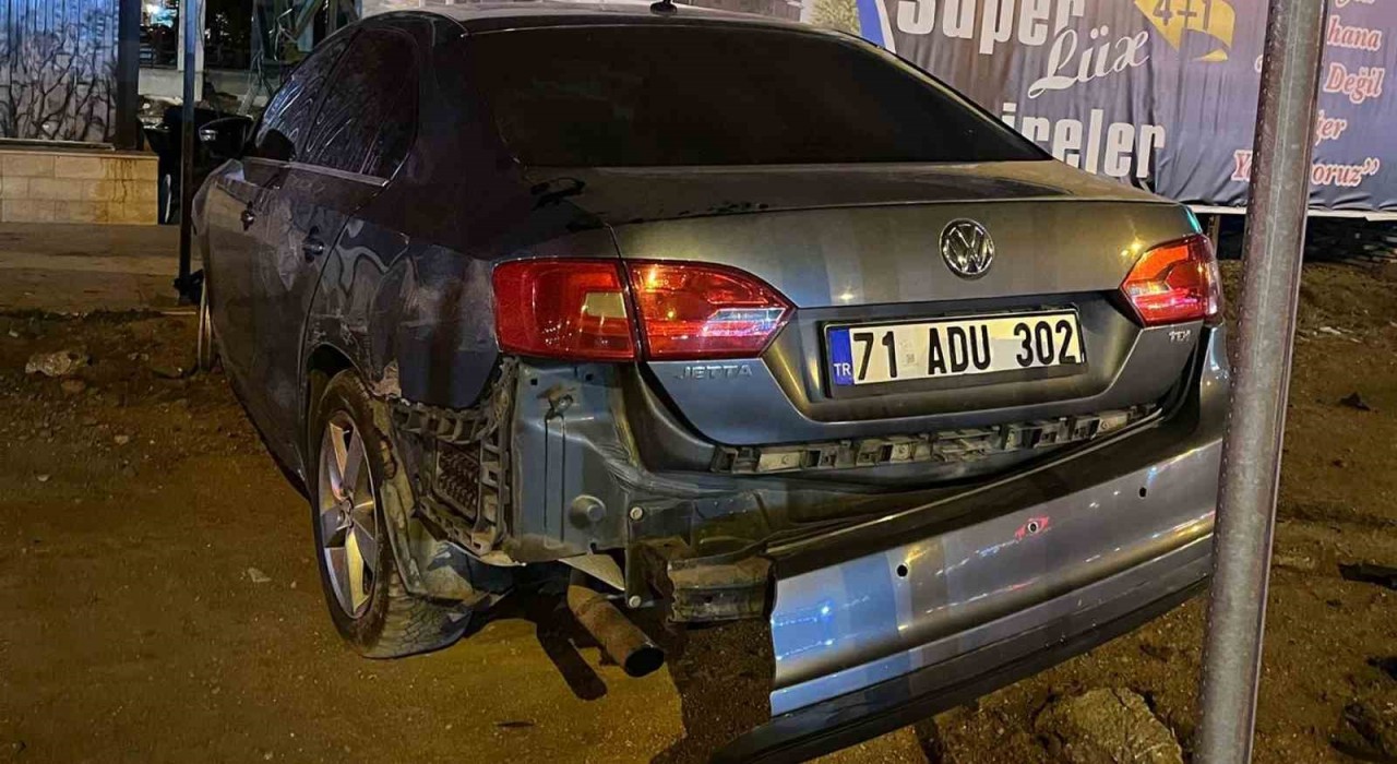 Kırıkkalede iki otomobil çarpıştı: 1 yaralı