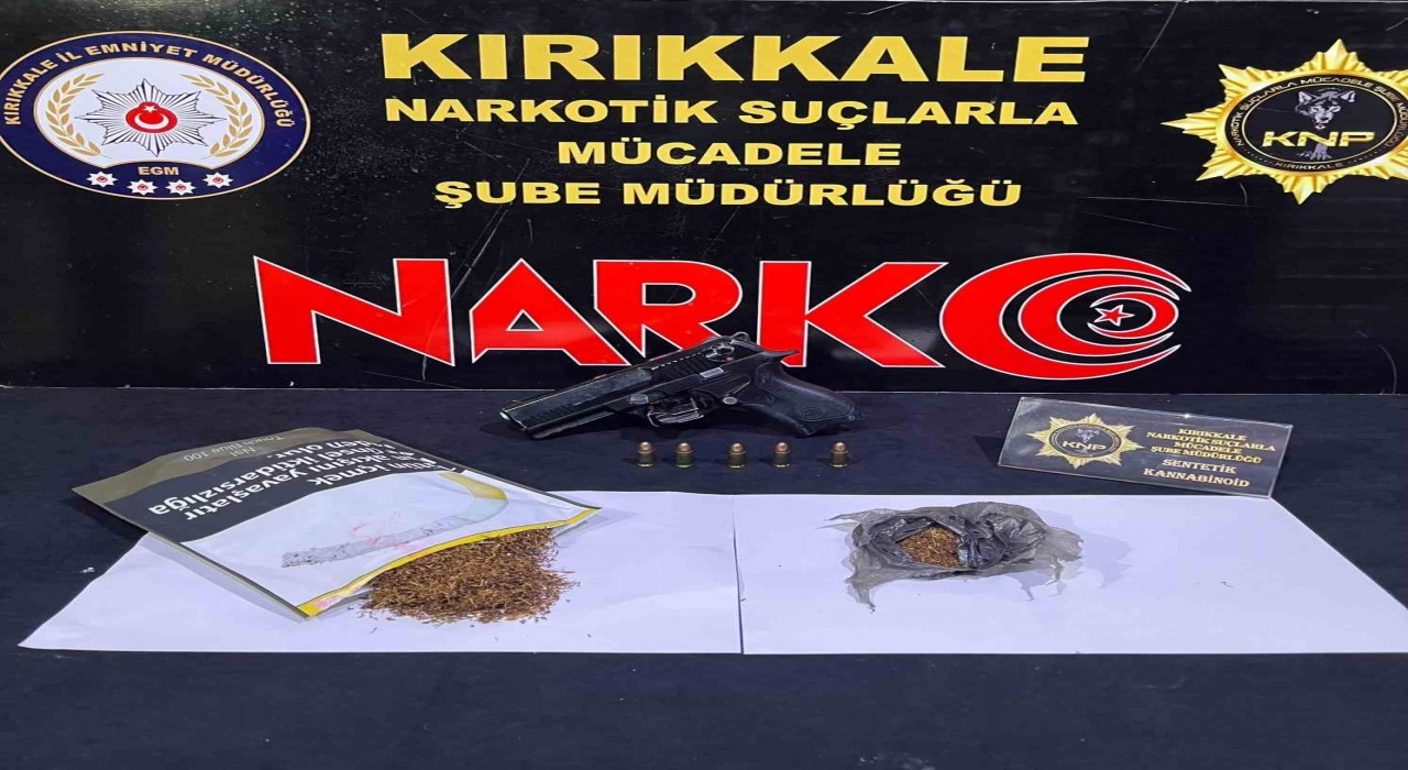 Kırıkkalede uyuşturucu operasyonu: 1 gözaltı