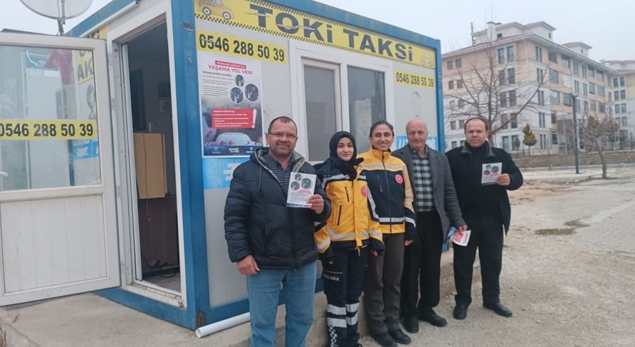 Kırklarelinde sürücülere fermuar sistemi anlatıldı