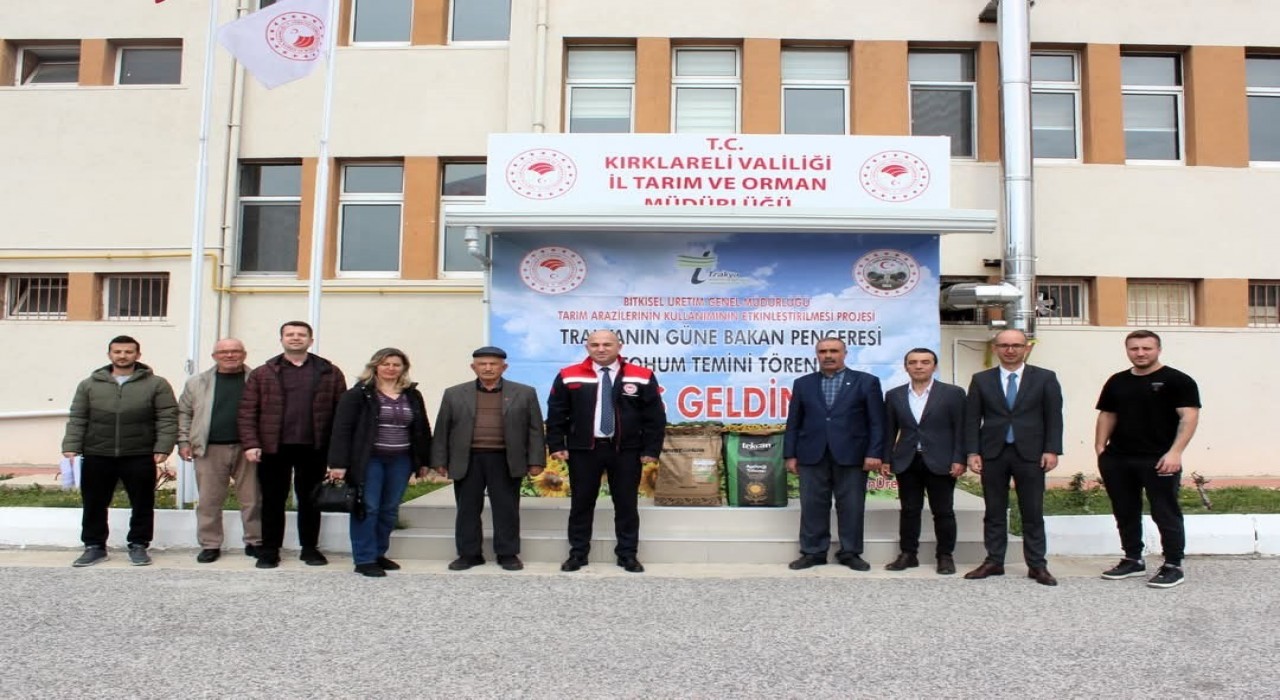 Kırklarelinde üreticilere yüzde 50 hibeli tohum
