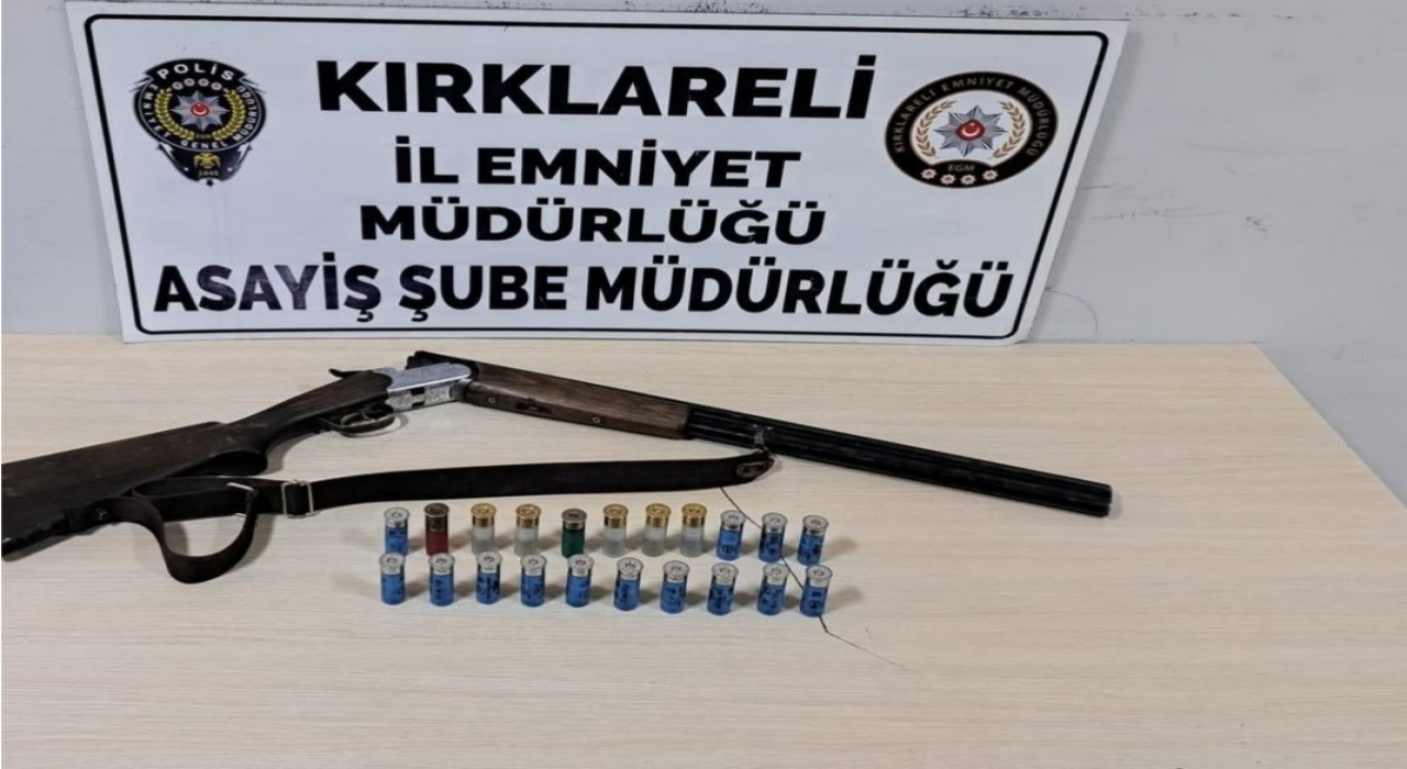Kırklarelinde uyuşturucu ve silah operasyonu: 6 yakalama