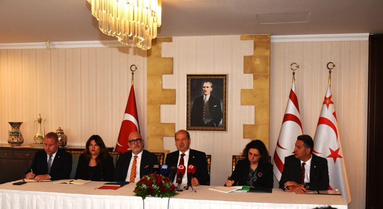 KKTC Cumhurbaşkanı Tatar: Artık Kıbrısın geleceği konuşulmalıdır