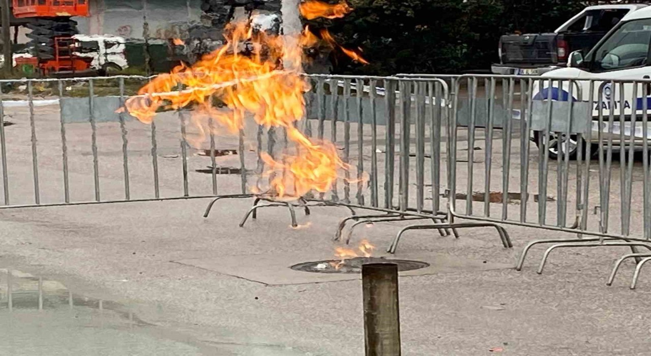 Kocaelide ikinci gaz yangını: 15 saattir yanıyor