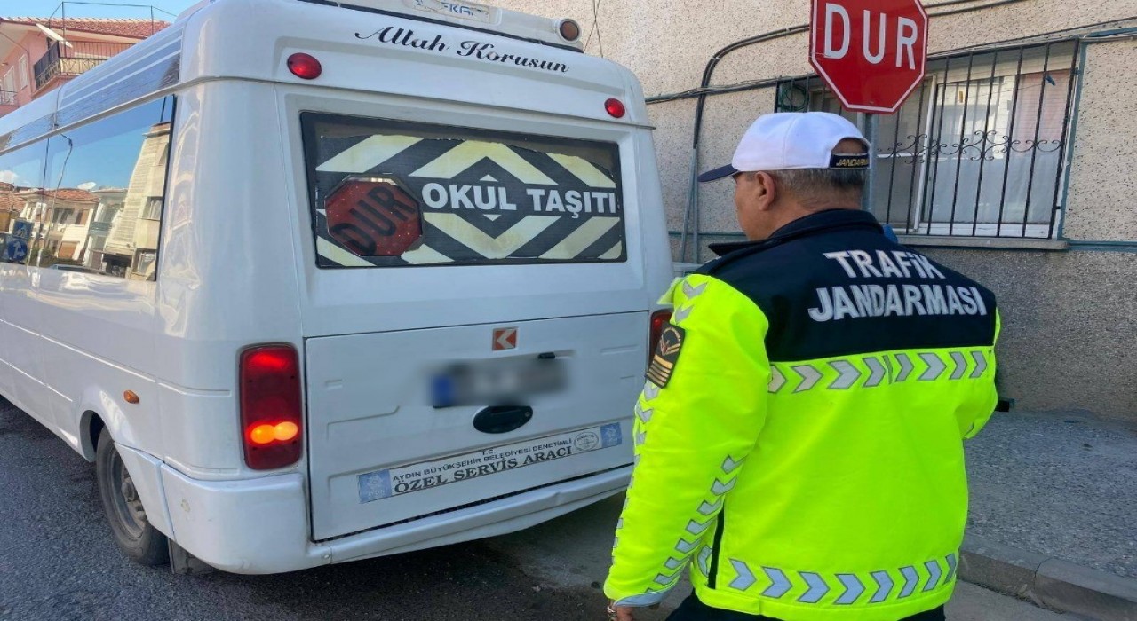 Koçarlıda okul servisleri denetlendi
