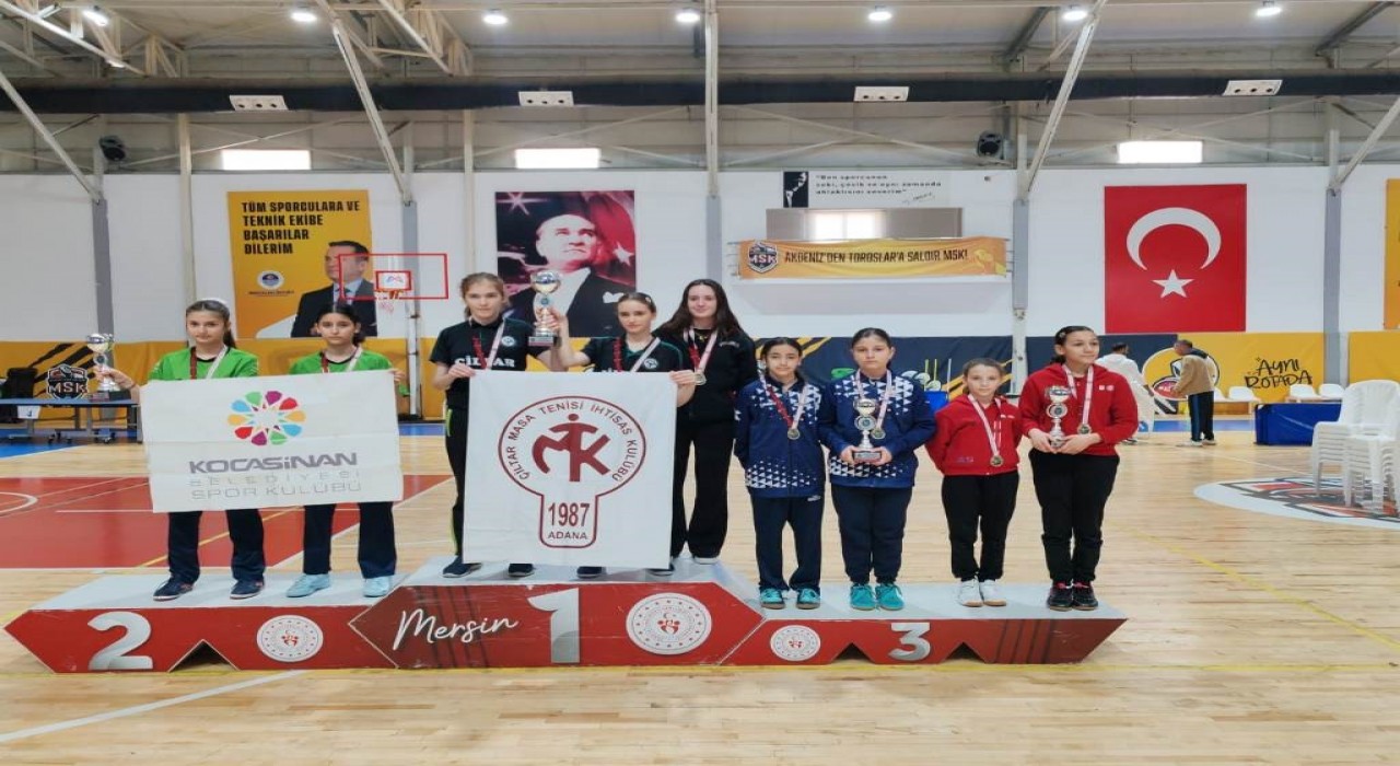 Kocasinan, masa tenisi arenasında bir kez daha şampiyon