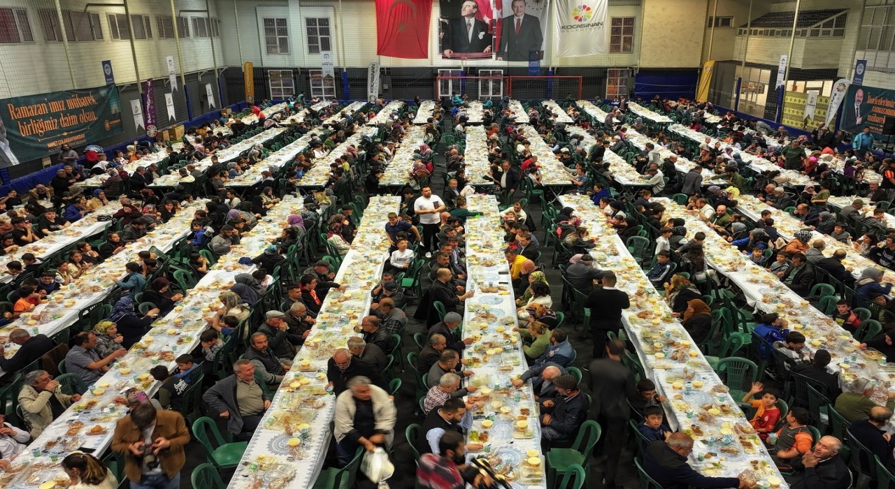 Kocasinanın iftarına, 2 bin 500 kişi katıldı