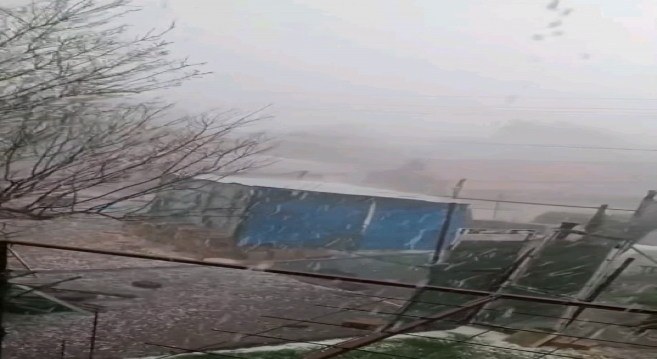 Komşu ülkelerde etkili olan dolu Türkiyeye geliyor