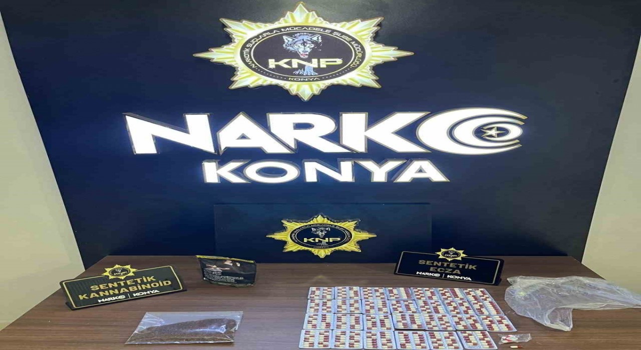 Konyada polis ekiplerinin denetimleri sürüyor