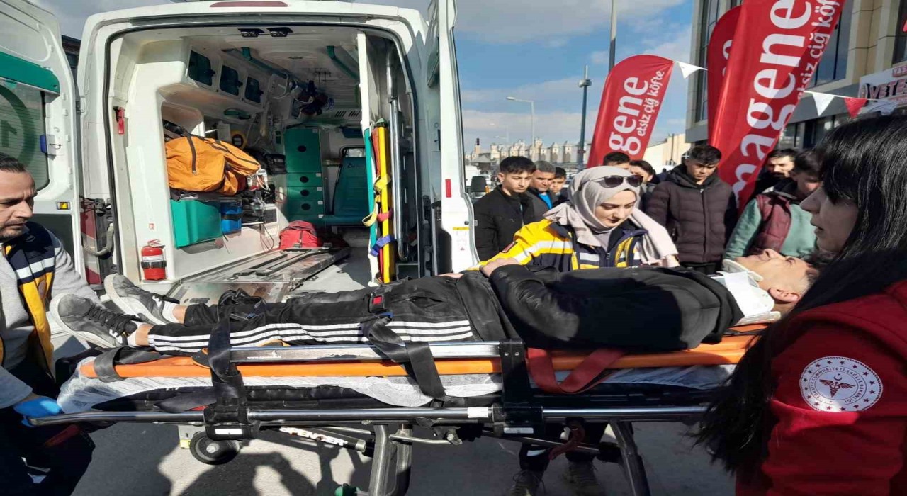 Konyada trafik kazası: 2 yaralı