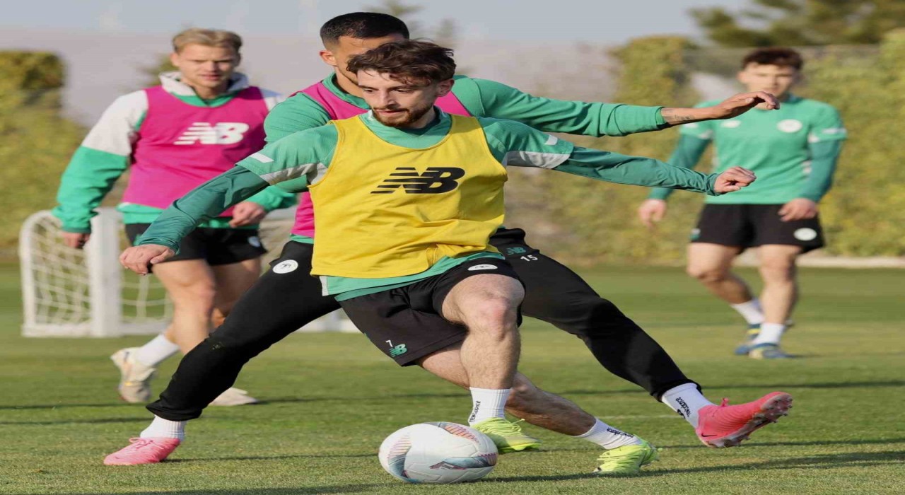 Konyasporda Beşiktaş maçı hazırlıkları başladı