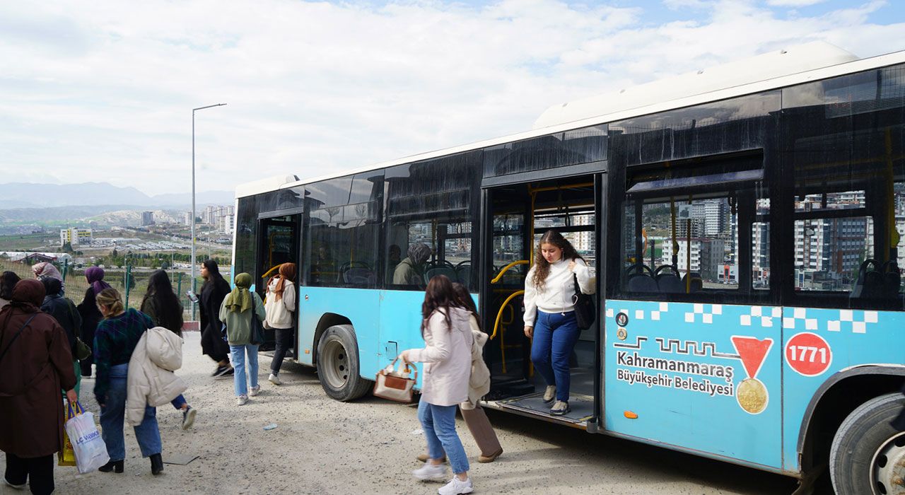 KSÜ Avşar Kampüsü’nde Ücretsiz Ring Seferleri Başladı