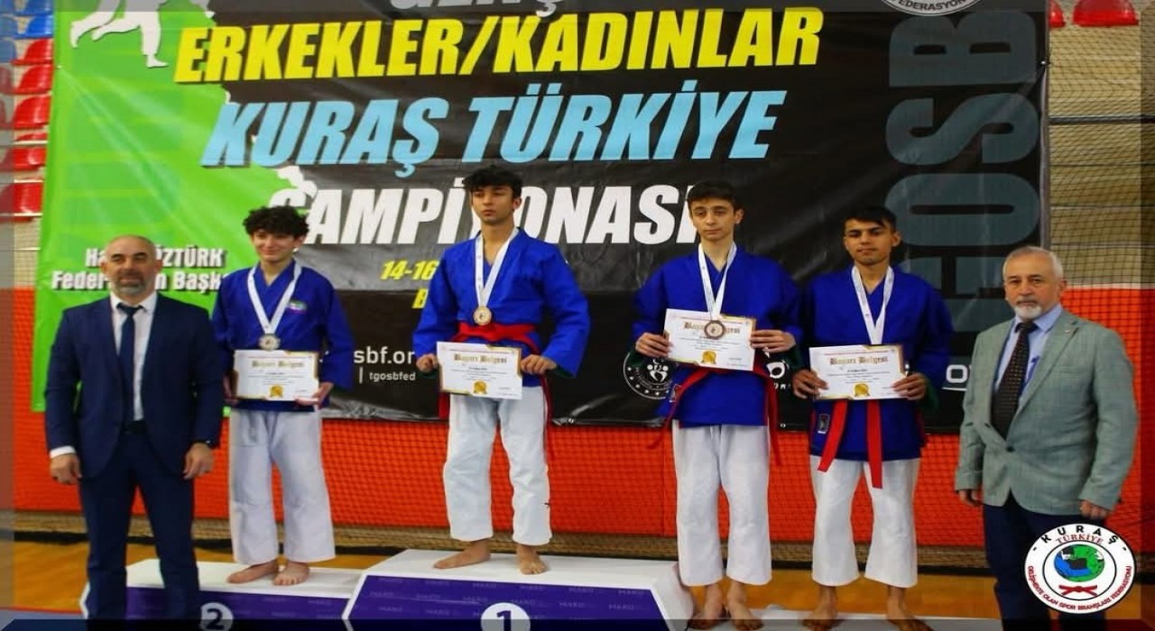 Kuraşda iki madalya