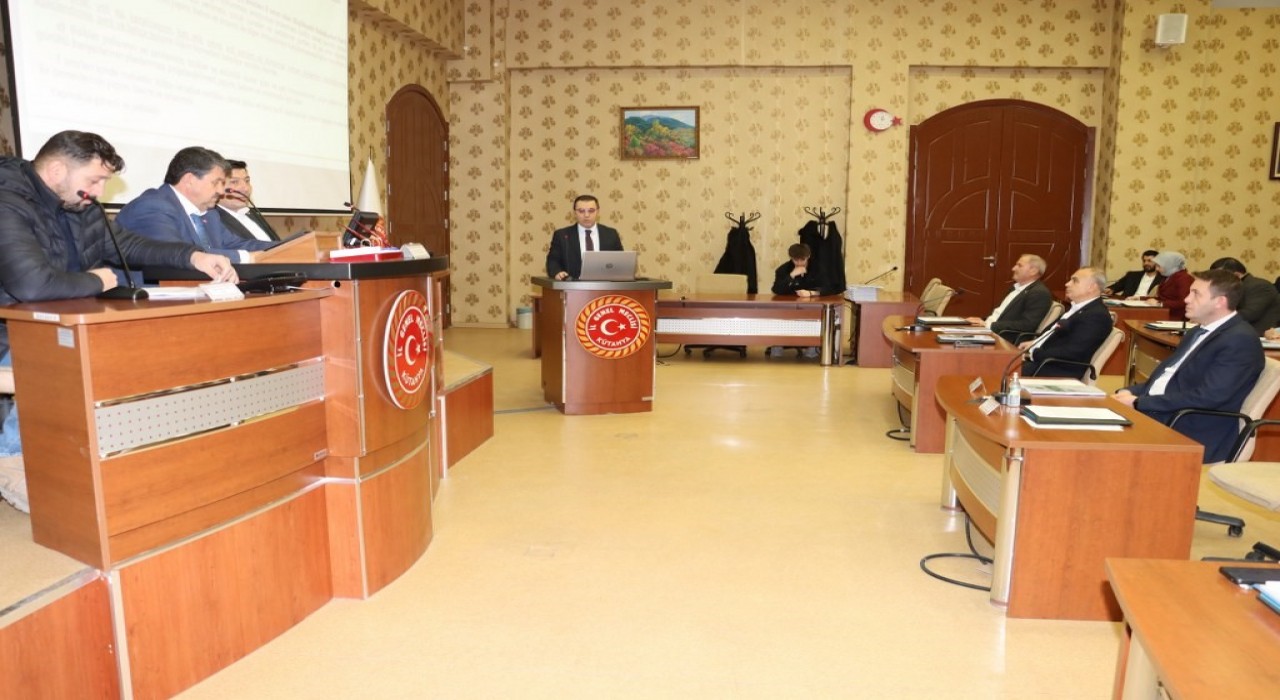 Kütahya İl Özel İdaresinin 2024 yılı faaliyet raporu meclise sunuldu