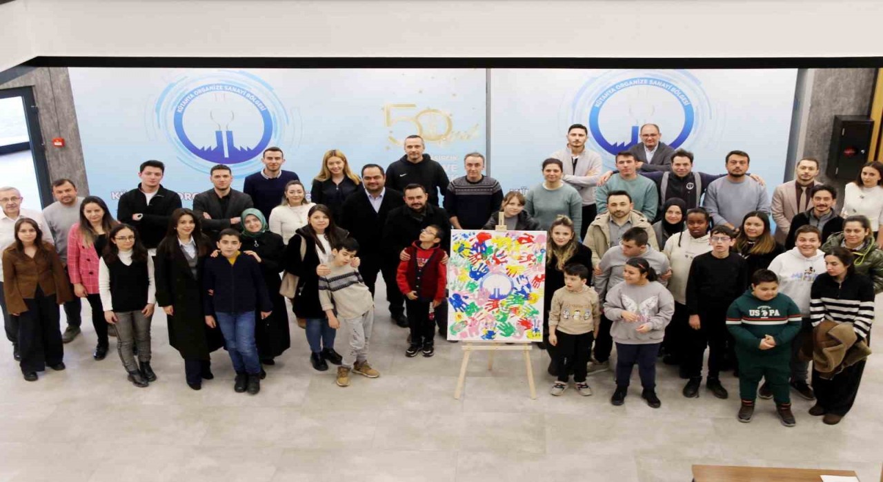 Kütahya OSBden otizm farkındalığına renkli dokunuş
