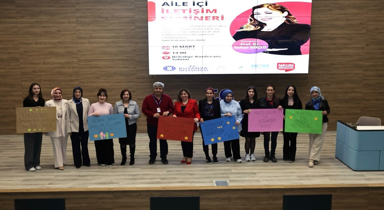 Kütahyada Aile İçi İletişim konulu seminer düzenlendi