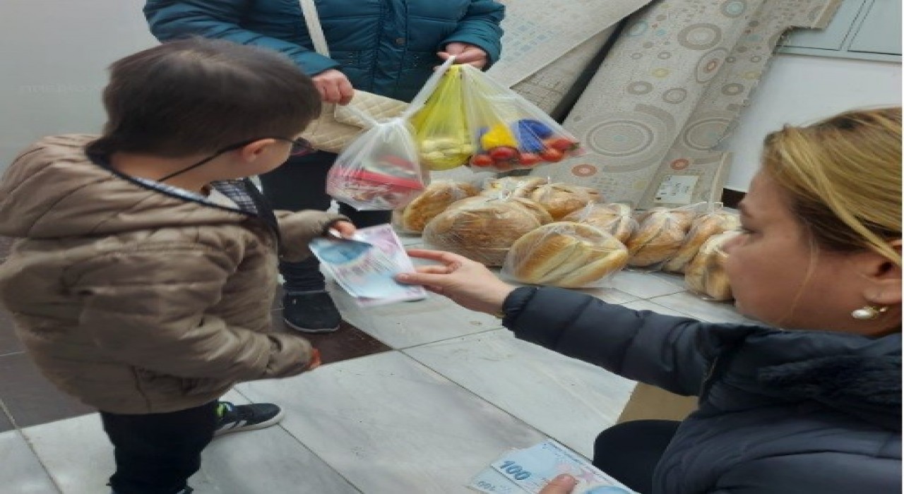 Kütahyada Ramazan ayında anlamlı yardım