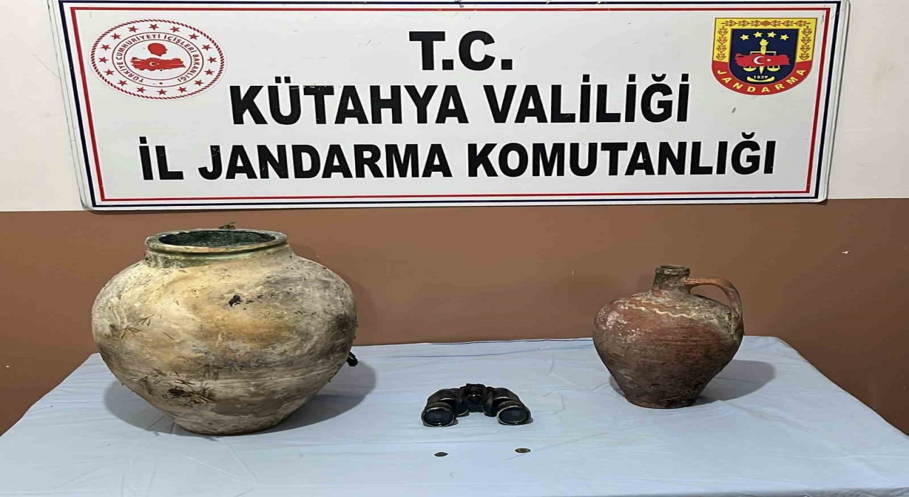 Kütahyada tarihi eser operasyonu