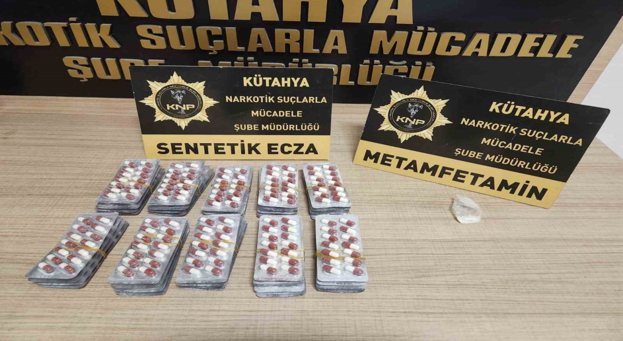 Kütahyada uyuşturucuyla yakalanan şahıs tutuklandı