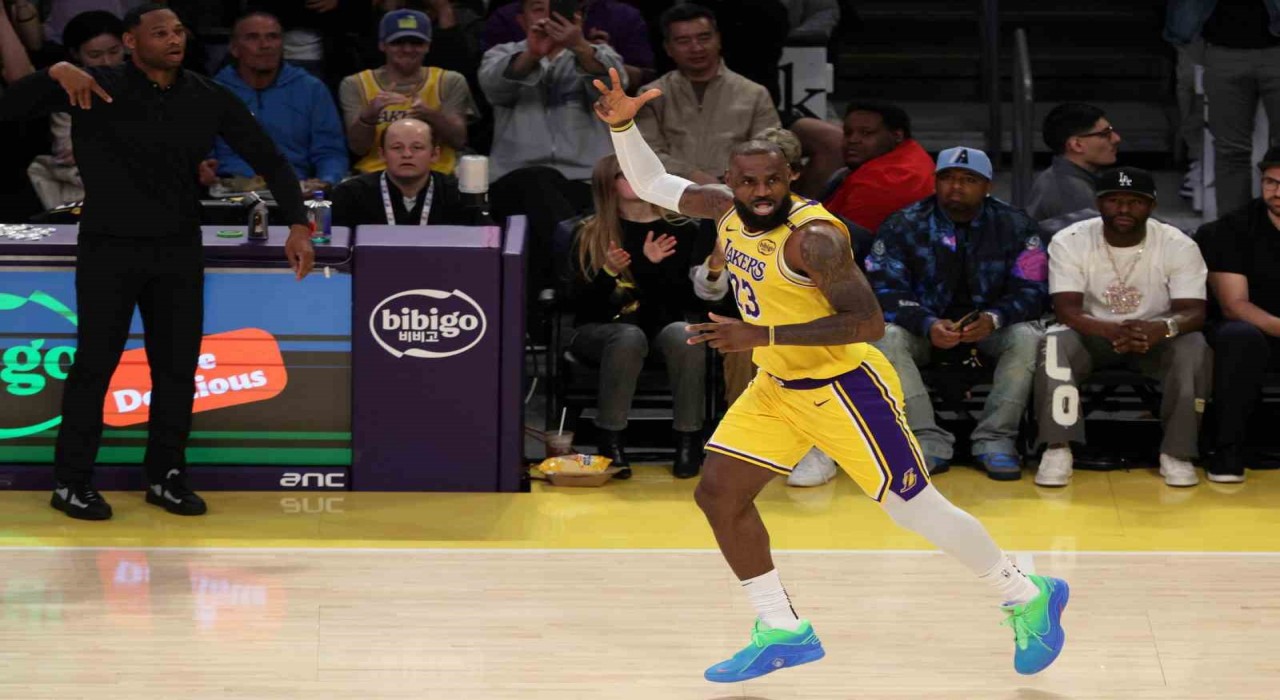 LeBron James, NBAde 50 bin sayı barajını geçen ilk isim oldu