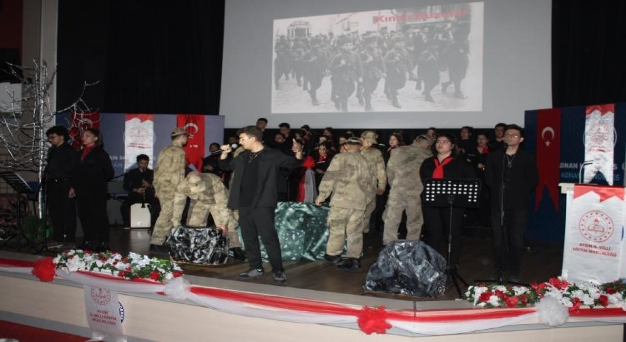 Lise öğrencilerinin ‘Sonsuz Kadar oratoryosu ayakta alkışlandı