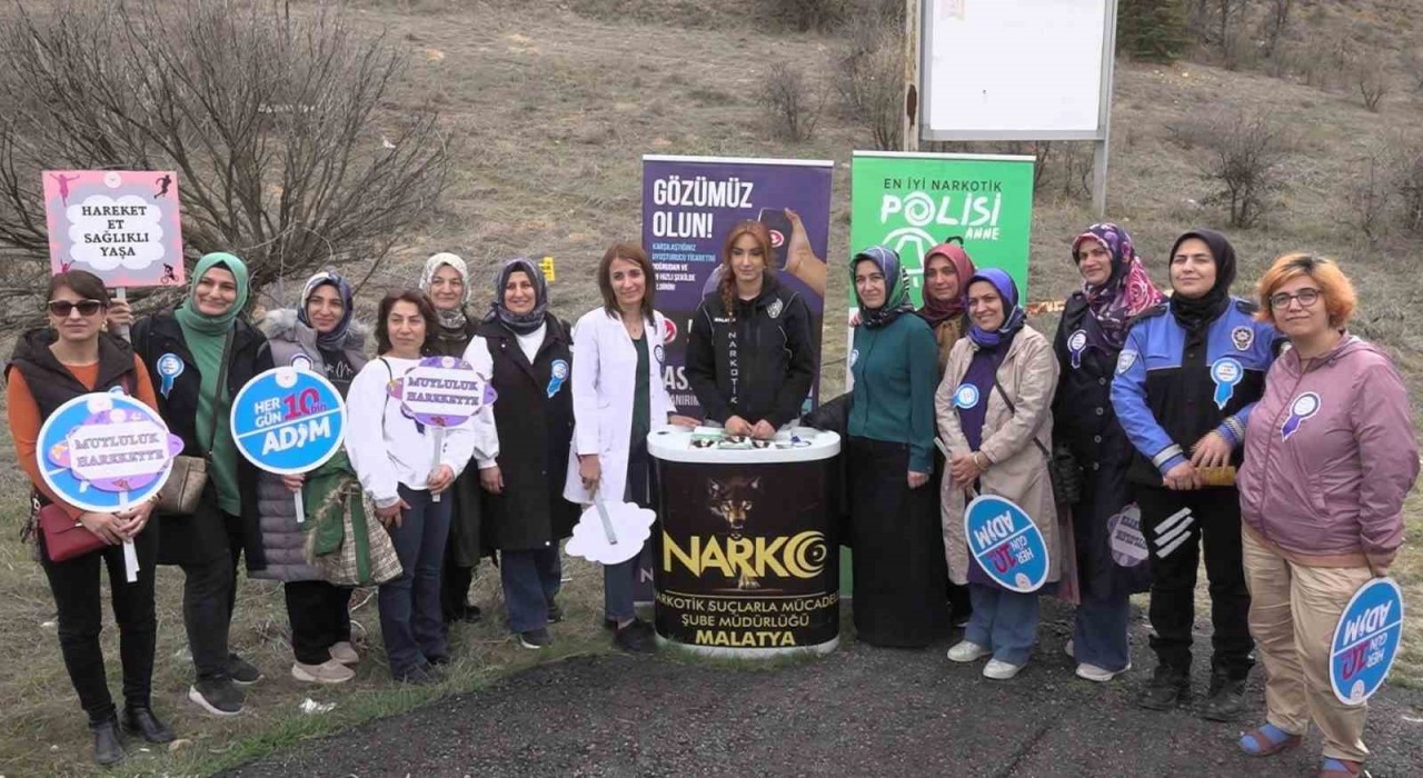 Malatyada doğa yürüyüşü ve fidan dikimi etkinliği düzenlendi