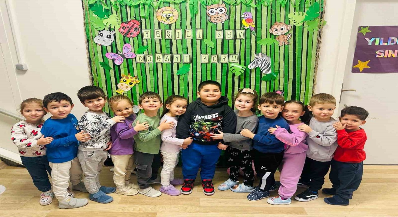 Maltepeli miniklerden ‘yeşili sev ormanı koru mesajı