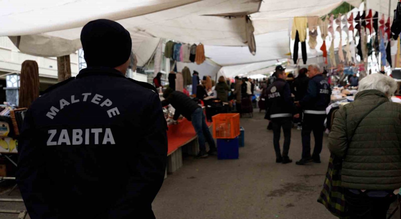 Maltepenin semt pazarlarında sıkı denetim