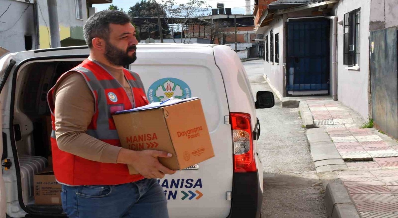 Manisa Büyükşehirden Ramazan ayında 5 bin aileye gıda kolisi desteği