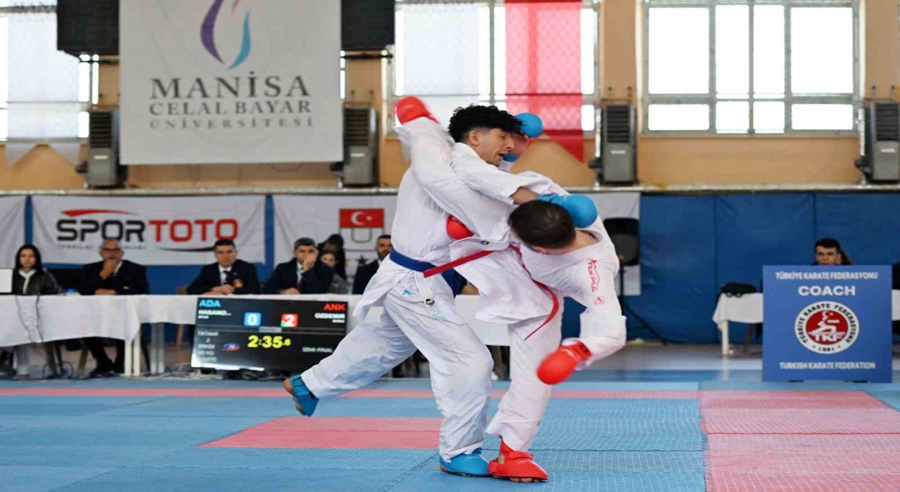 Manisa CBÜde karate şampiyonası heyecanı başladı