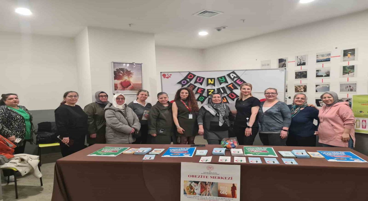 Manisa Şehir Hastanesinde Obezite Bilgilendirme Standı kuruldu